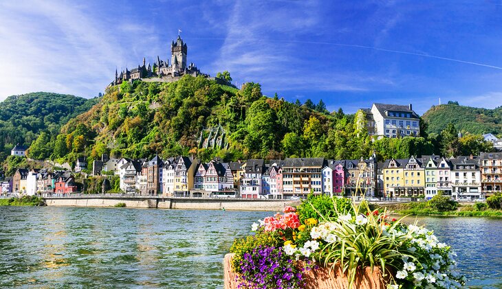 Reichsburg Cochem in the Mosel Valley