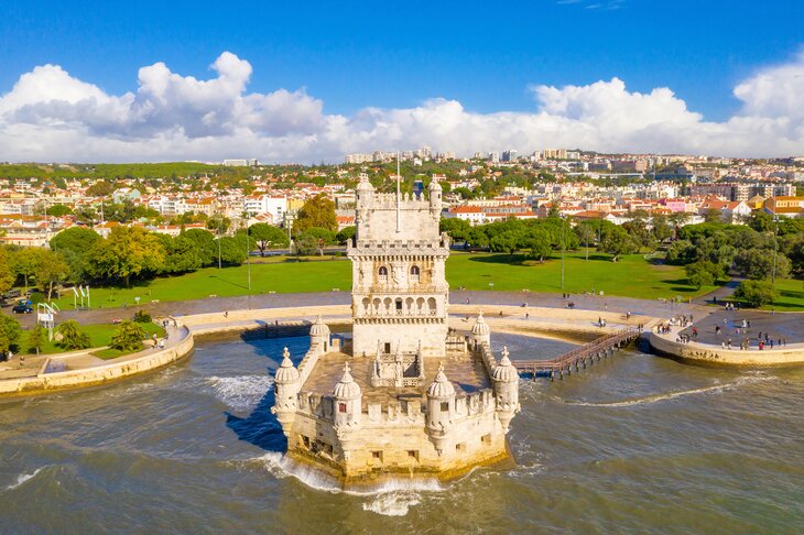 Belém Tower in the River Tagus, Lisbon