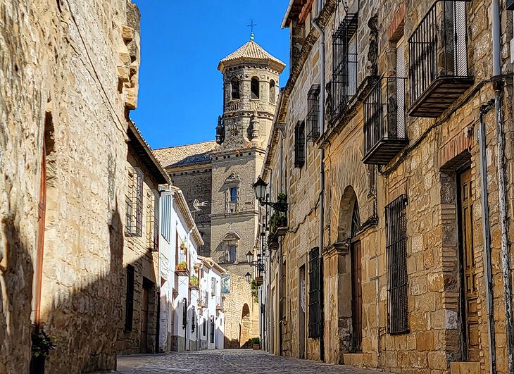 A street in Baeza