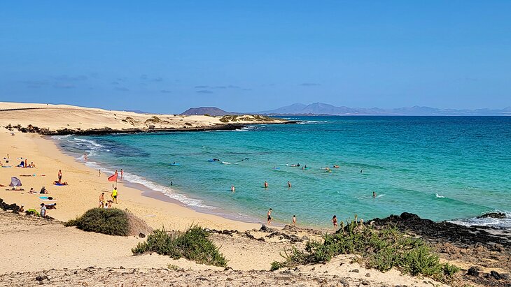 South end of Playa Larga, Fuerteventura
