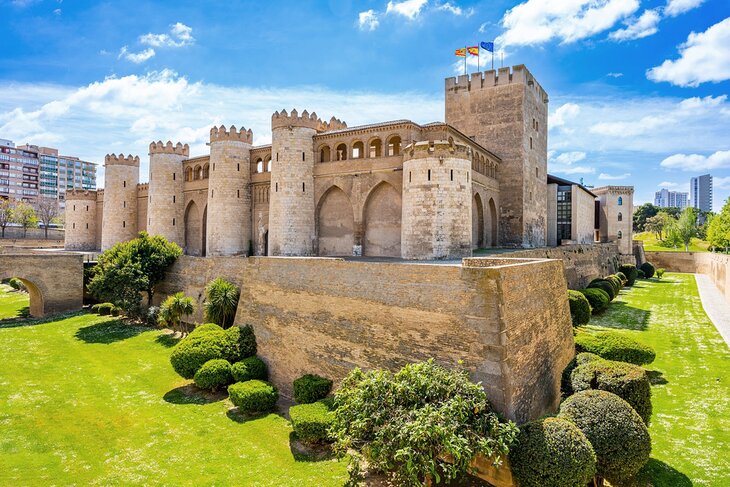 Aljafería Palace in Zaragoza