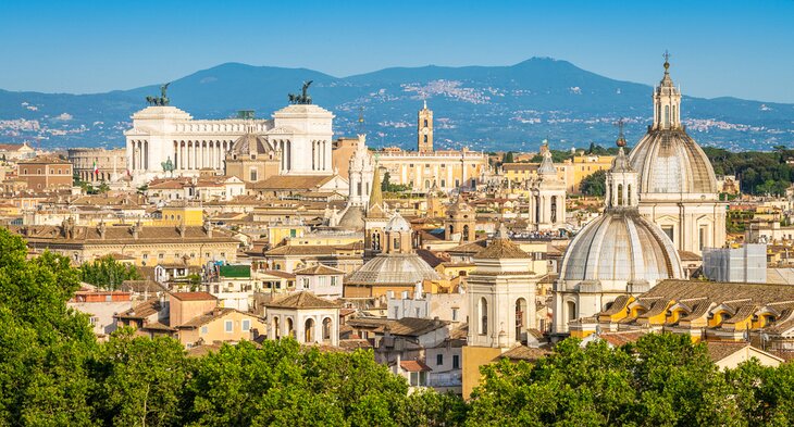 Rome skyline