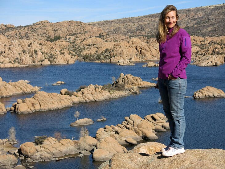 Author Lana Law at Watson Lake