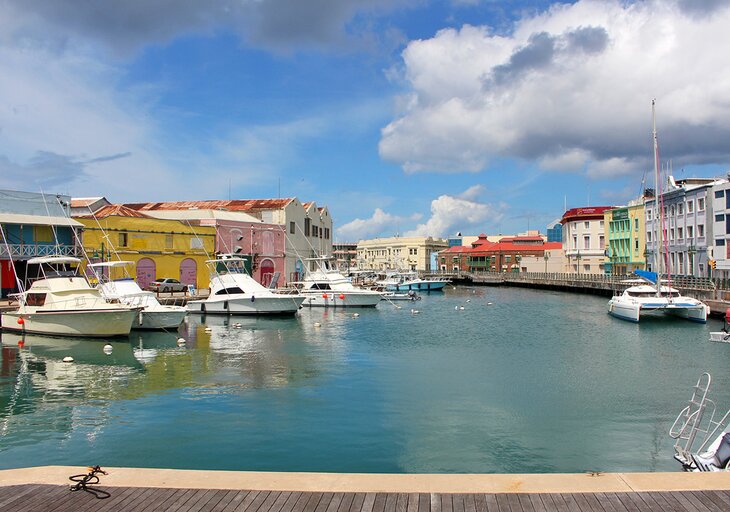 Boats in Bridgetown