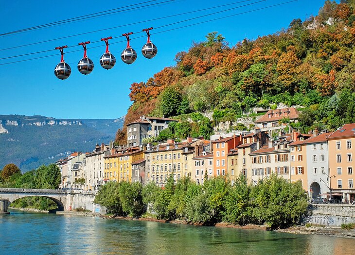 Grenoble Bastille cable car