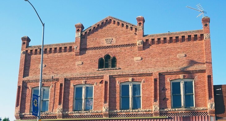 Historic building in Salmon, Idaho