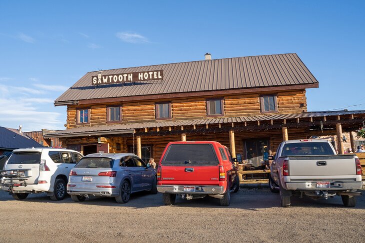 Popular restaurant in the Sawtooth Hotel