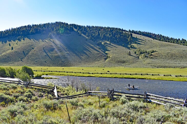 Boat on the Salmon River