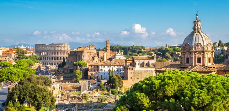 Rome skyline