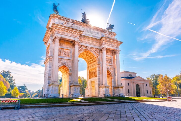 Arch of Peace in Milan