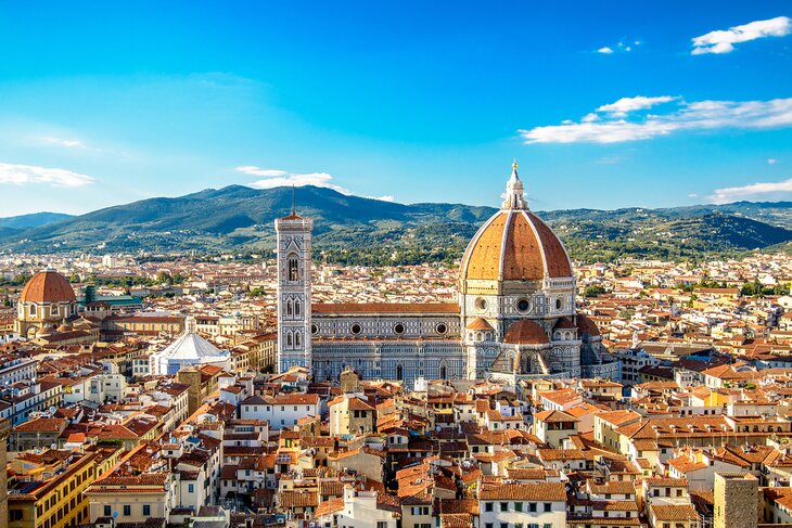 View over Florence and the Duomo