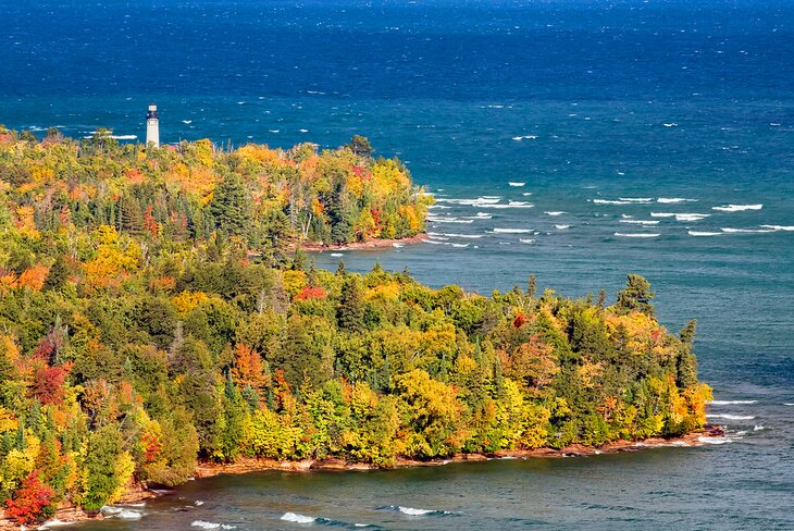 Au Sable Light Station, Pictured Rocks National Lakeshore, on Michigan's Upper Peninsula