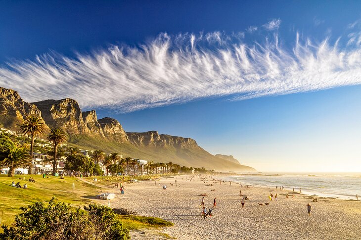 Camps Bay beach, Cape Town, South Africa