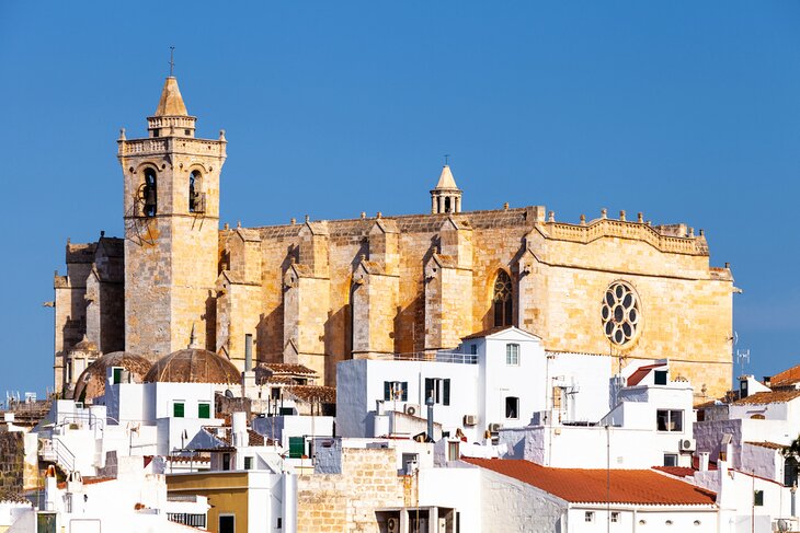 Cathedral of Santa Maria in the Ciutadella de Menorca