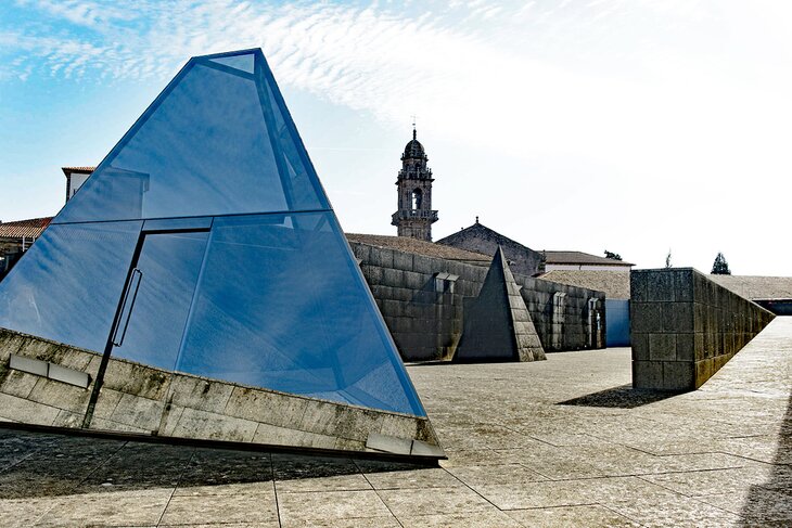 Rooftop Terrace at the Centro Galego de Arte Contemporánea