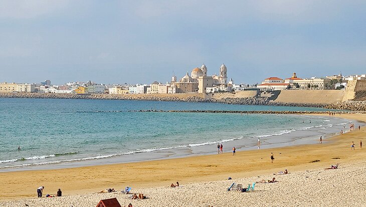 Playa Santa Maria in Cadiz