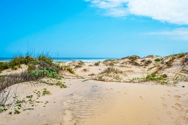 Beach on South Padre Island, Texas