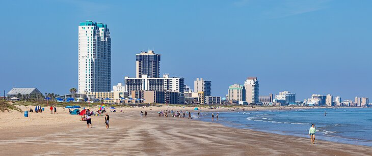 Beach on South Padre Island, Texas