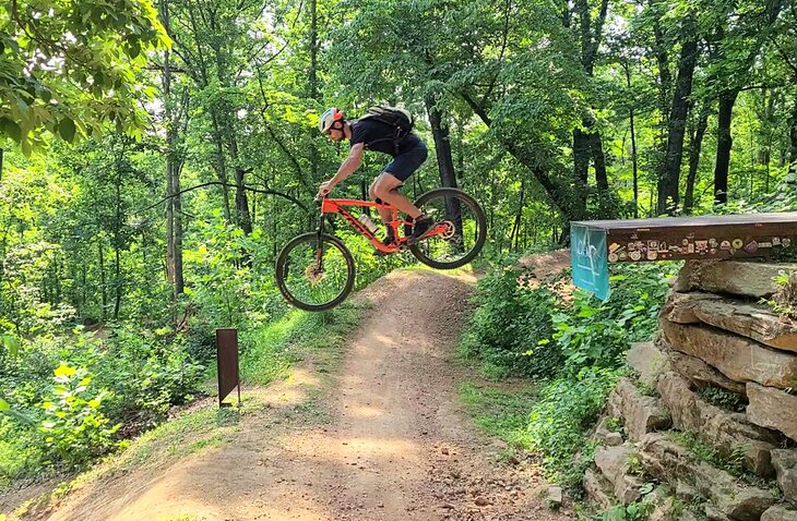 Scott Dirksen at Coler Mountain Bike Preserve