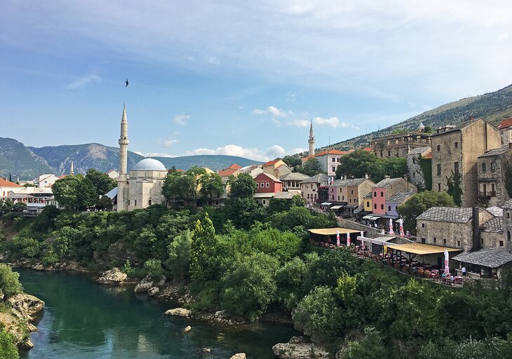 Mostar and the Neretva River