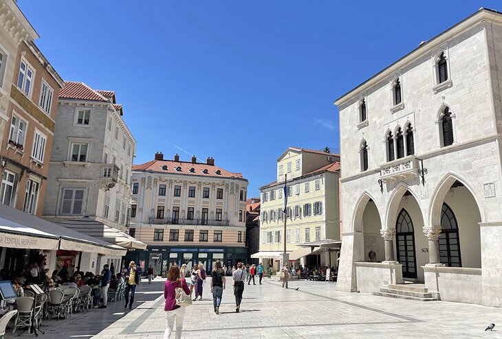 Street scene in Split