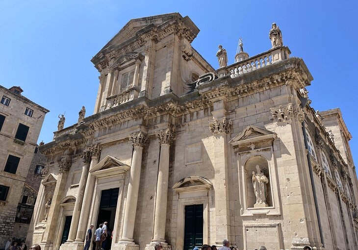 Dubrovnik Cathedral entrance