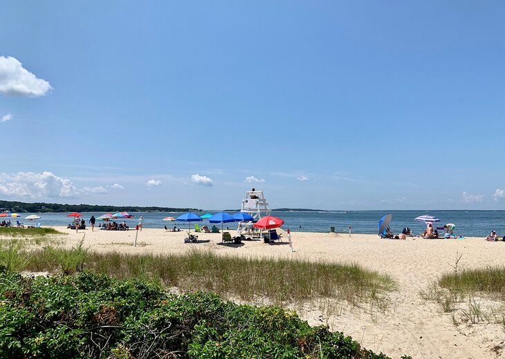 Foster Memorial Beach in Sag Harbor