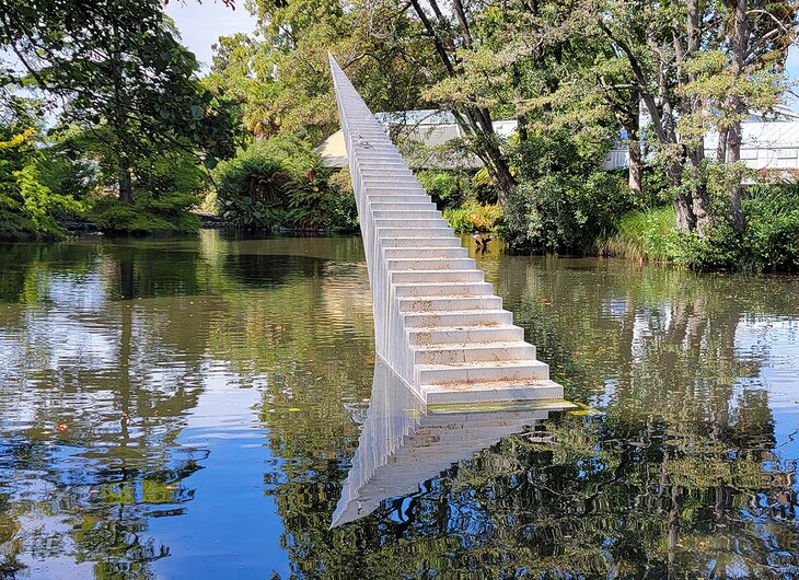  pond at the Christchurch Botanical Gardens