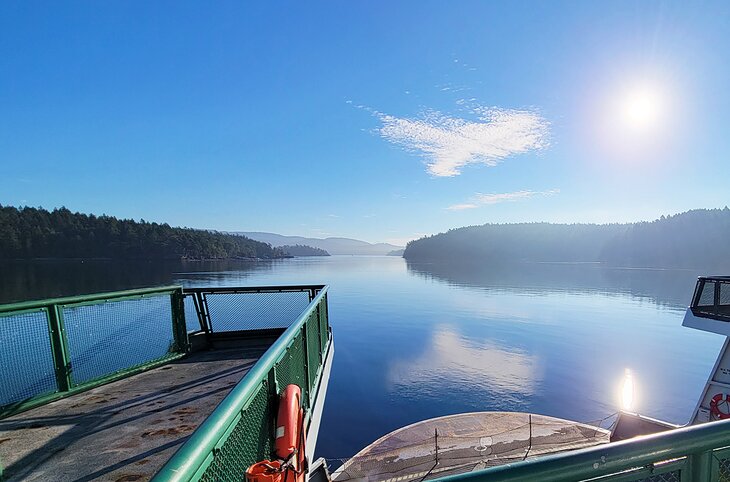 Morning ferry on Puget Sound