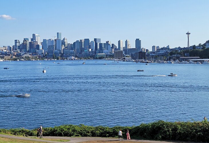 View of City from Gas Works Park