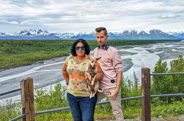 Author Becca Blond at the Denali Viewpoint South