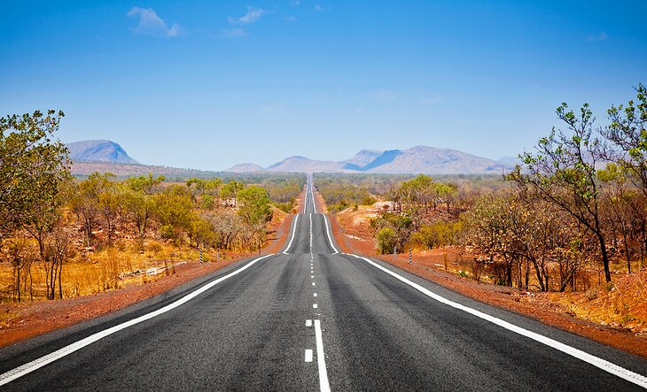 A road in Western Australia