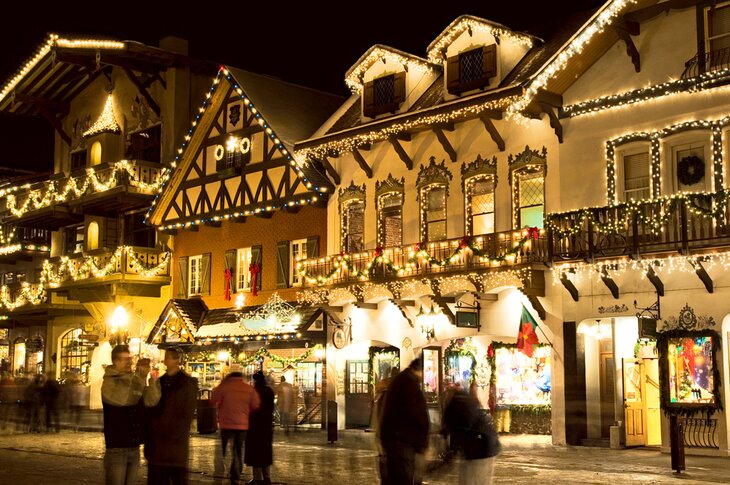 December in Leavenworth, Washington