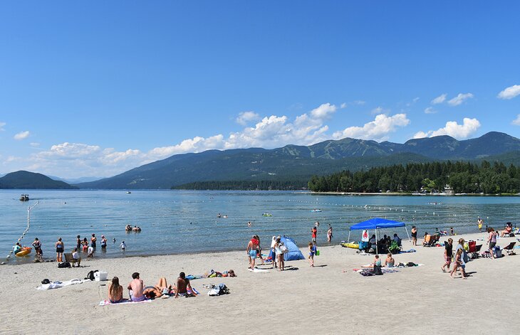 Whitefish City Beach, Montana