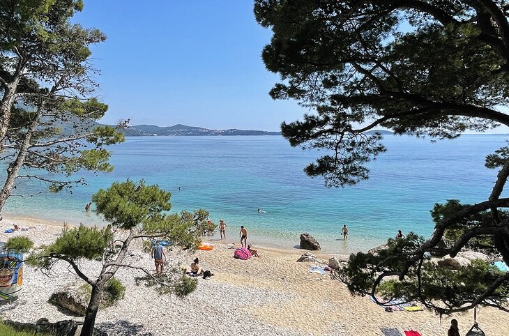 View over Mlini Beach