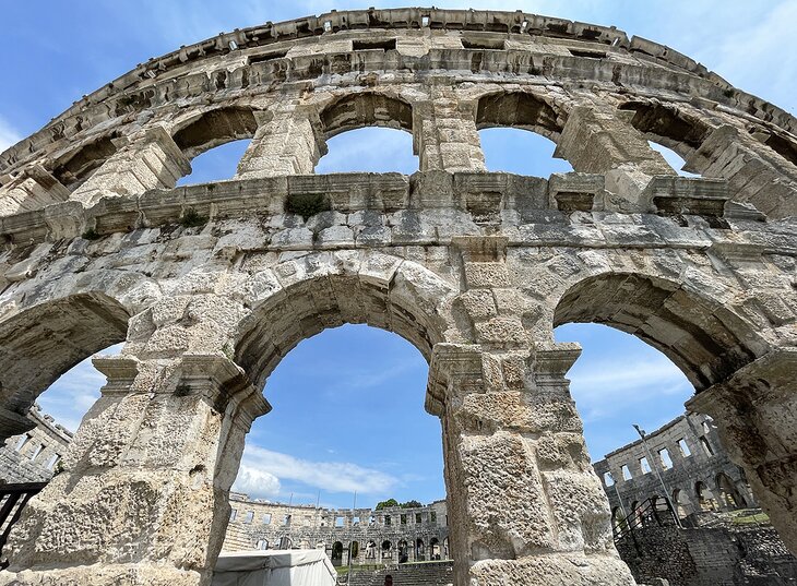 Amphitheater in Pula