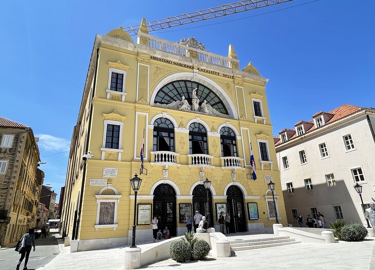 Croatian National Theatre in Split