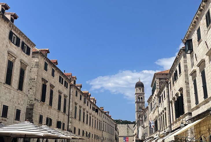 The Stradun in Dubrovnik