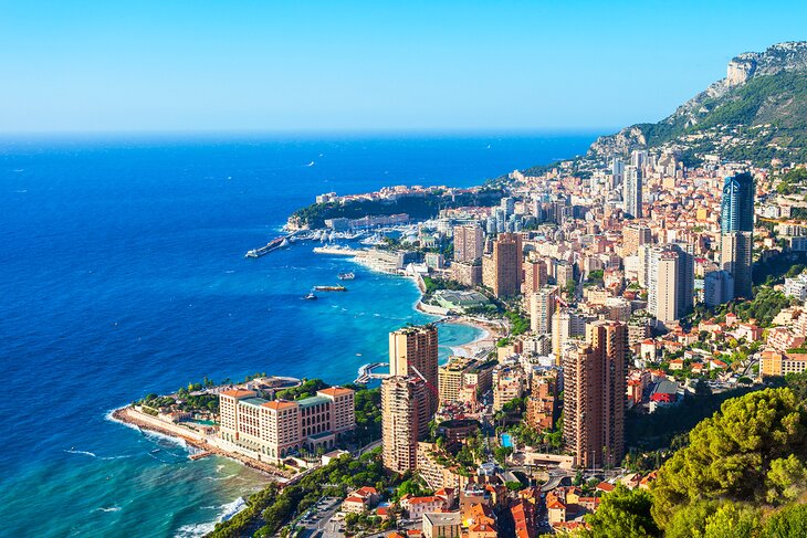 View over Monte Carlo, Monaco