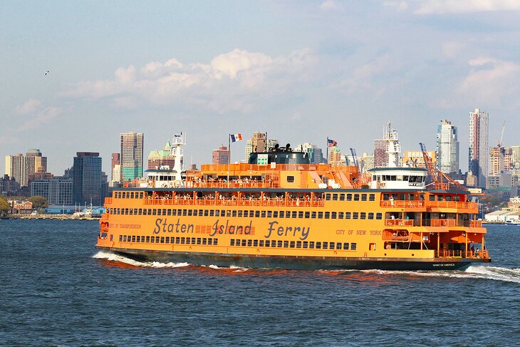The Staten Island Ferry in New York