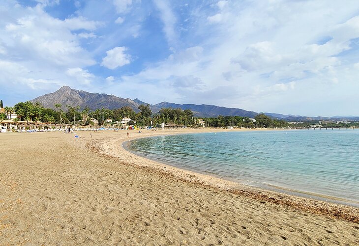 Playa Nagueles on the Costa del Sol