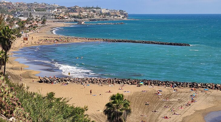 Playa del Veril on Gran Canaria