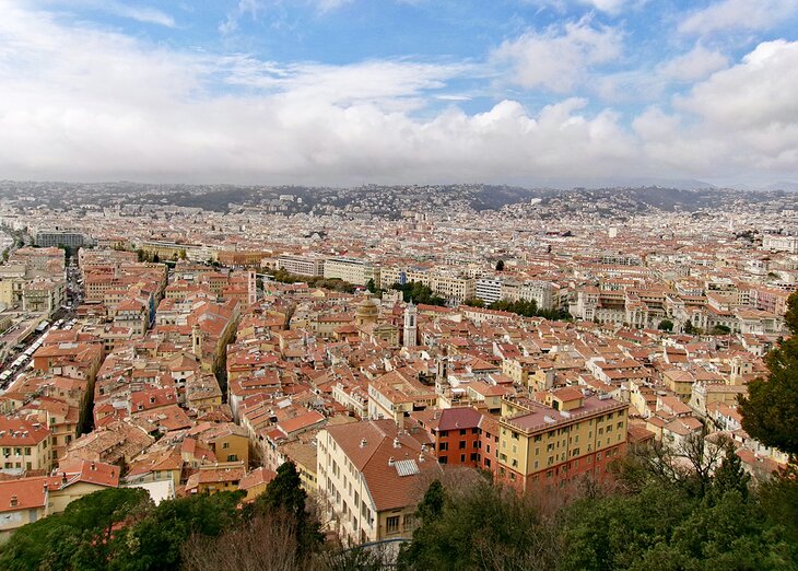 View from Parc de la Colline du Château