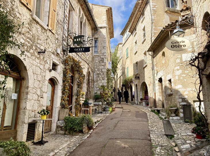 A street in Saint-Paul de Vence