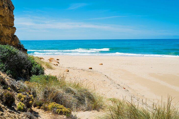 Scivu beach on the Costa Verde