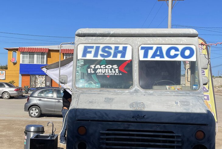 Fish Tacos for sale in Guerrero Negro