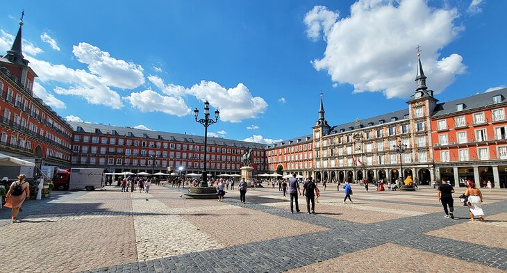 Plaza Mayor during the day, Madrid