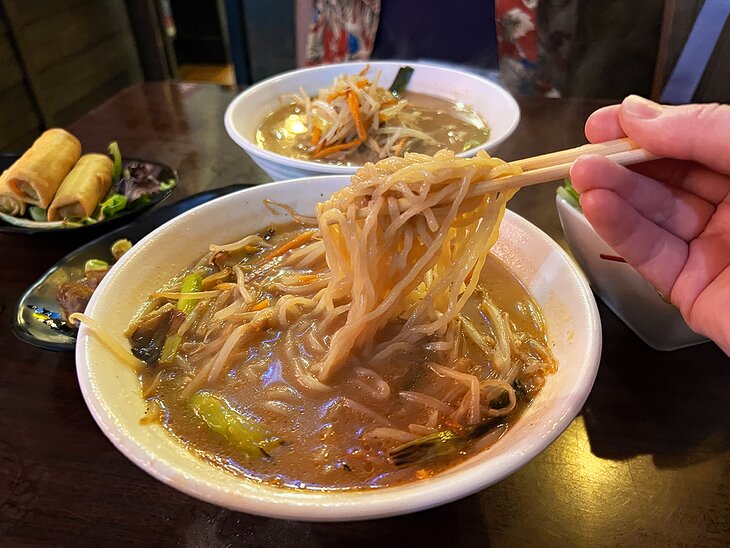 Ramen Noodles at Hachiojo