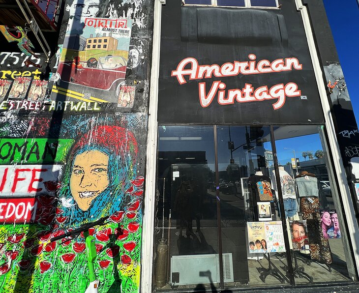 Compras vintage en Melrose Avenue: tesoros retro en la calle más moderna de Los Ángeles