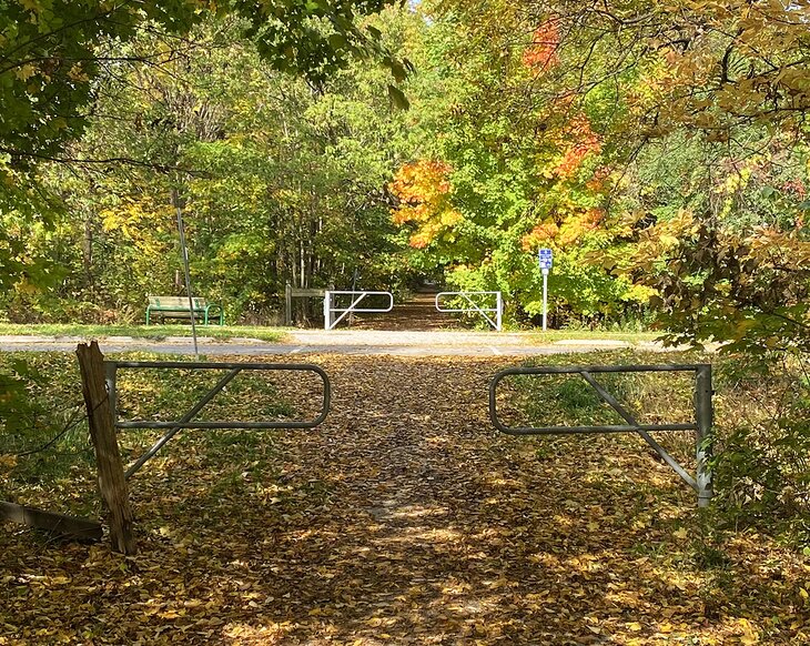 Oro-Medonte Trail in Fall
